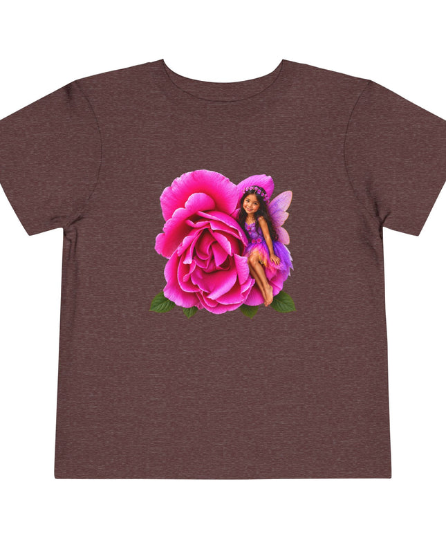 "Rose Fairy" Toddler Short Sleeve Tee