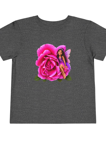 "Rose Fairy" Toddler Short Sleeve Tee