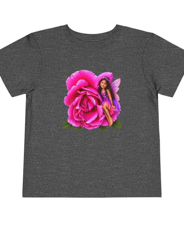 "Rose Fairy" Toddler Short Sleeve Tee