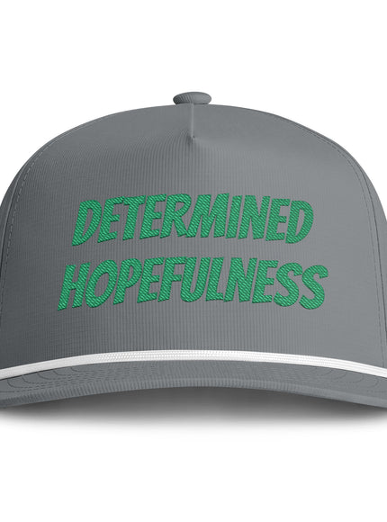 "Determined Hopefulness" Sunwashed Rope Cap