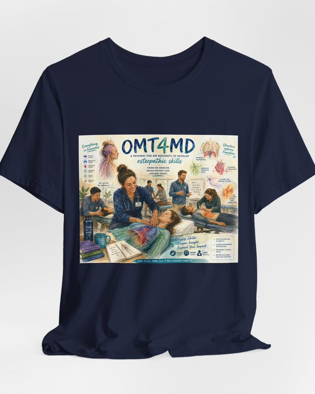 "OMT4MD" Unisex Jersey Short Sleeve Tee