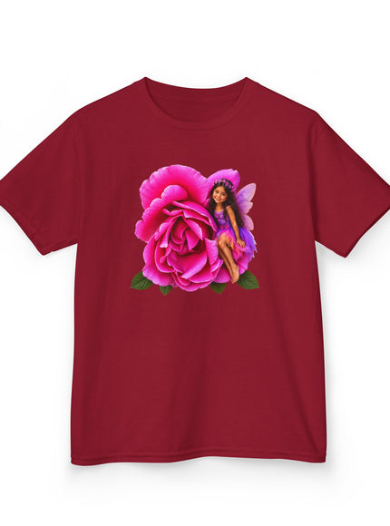 "Rose Fairy" Kids Heavy Cotton Tee