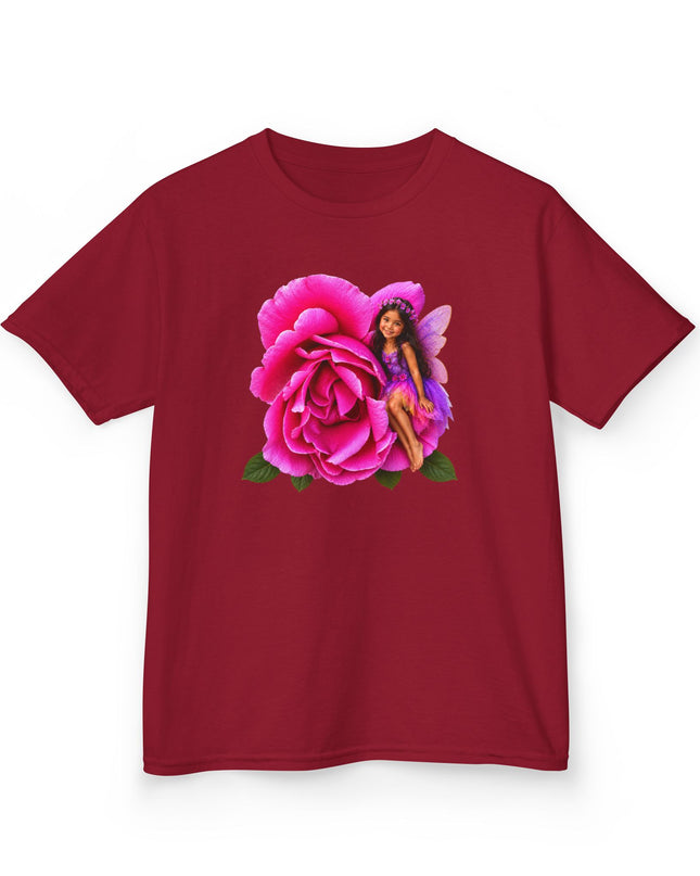 "Rose Fairy" Kids Heavy Cotton Tee