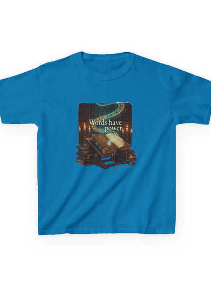 "Words Have Power" Kids Heavy Cotton Tee