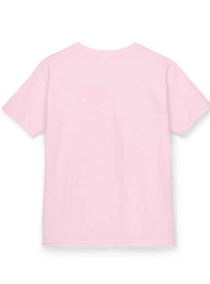 "Cat Face Sketch" Kids Heavy Cotton Tee