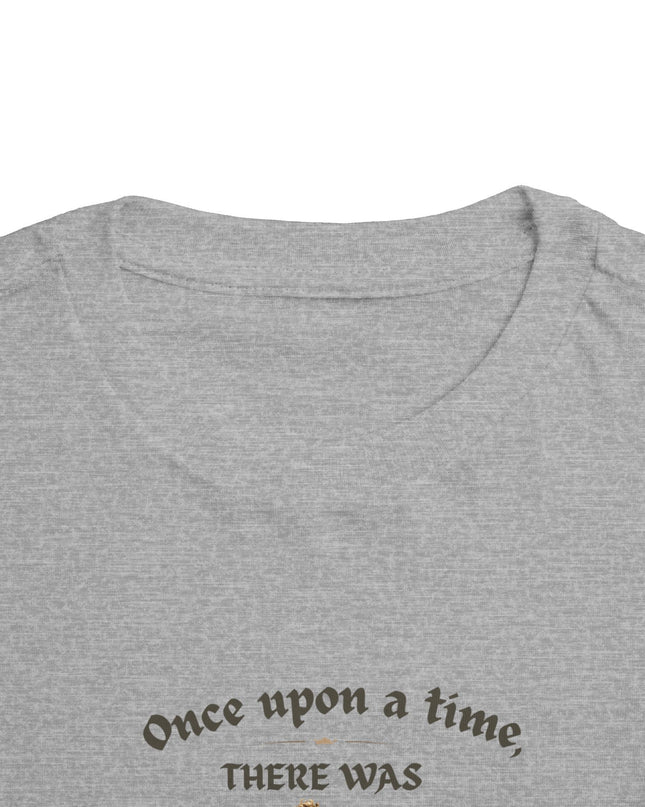 "She Saved Herself" Toddler Short Sleeve Tee