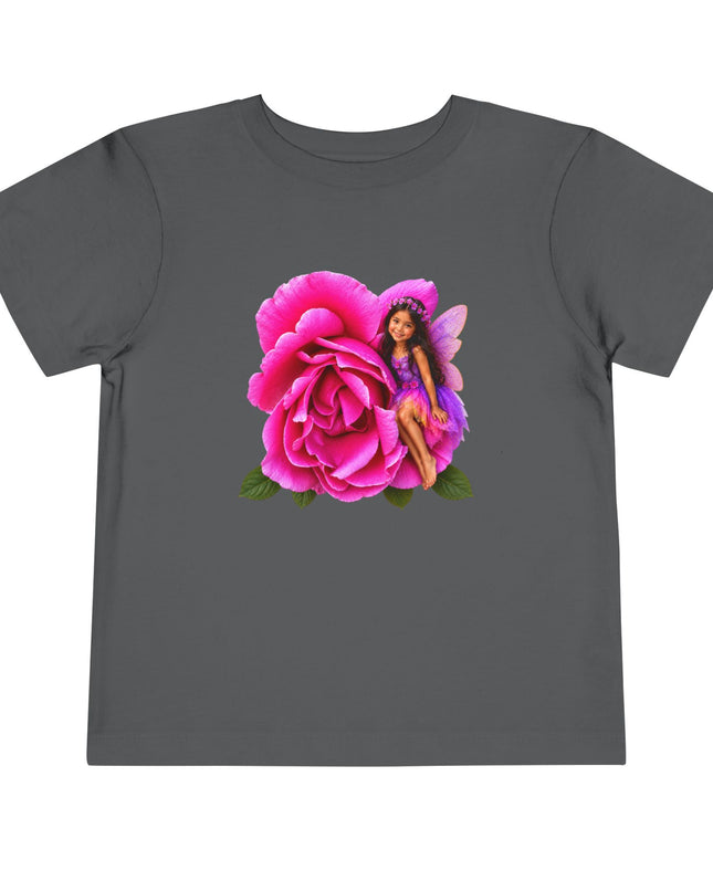 "Rose Fairy" Toddler Short Sleeve Tee