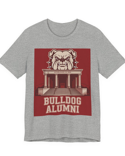 "Bulldog Alumni" Unisex Jersey Short Sleeve Tee