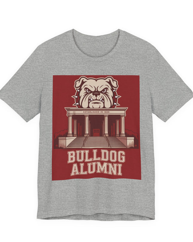 "Bulldog Alumni" Unisex Jersey Short Sleeve Tee