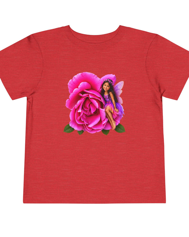 "Rose Fairy" Toddler Short Sleeve Tee