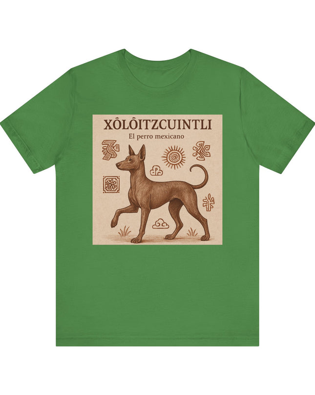 "Xoloitzcuintli - el perro mexicano" Unisex Jersey Short Sleeve Tee