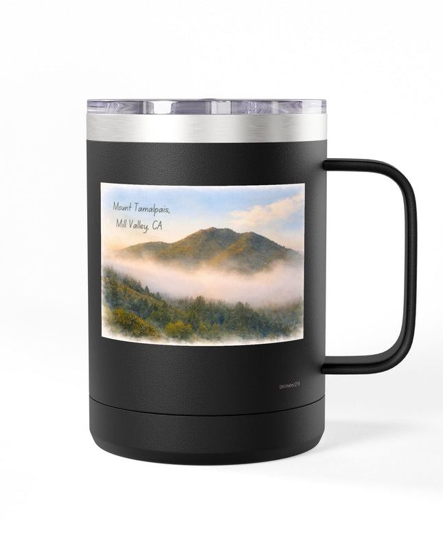 "Mount Tamalpais, Mill Valley, California" Coffee Mug Tumbler, 15oz