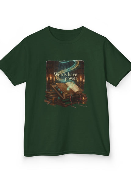 "Words Have Power" Kids Heavy Cotton Tee
