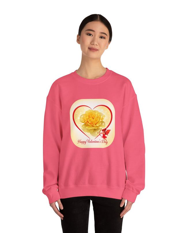 "Happy Valentine's Day" Unisex Adult Sweatshirt