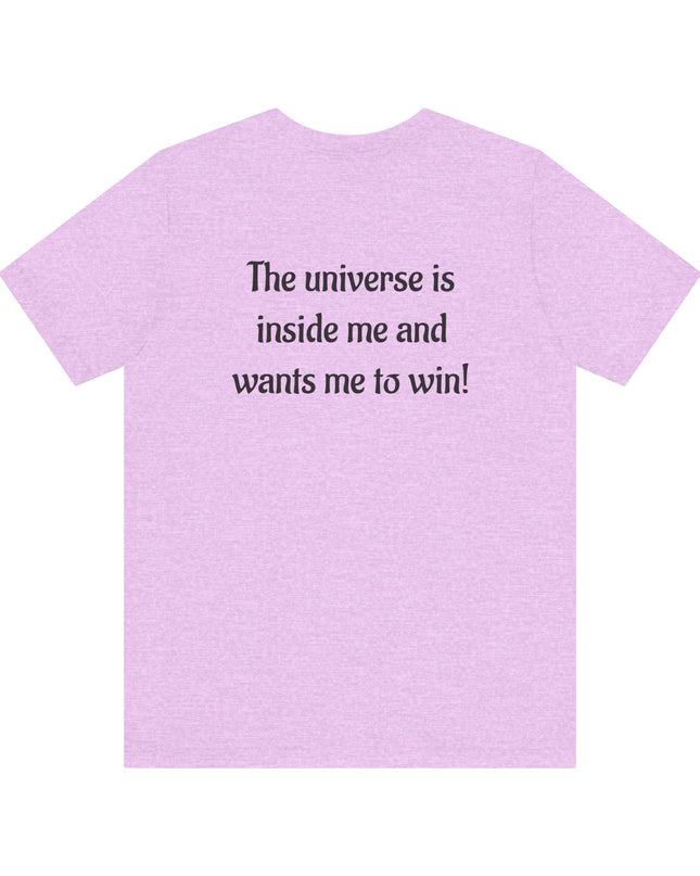 "The Universe is inside Me" Unisex Jersey Short Sleeve Tee