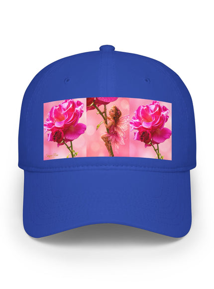 "Fairy Rose" Low Profile Baseball Cap