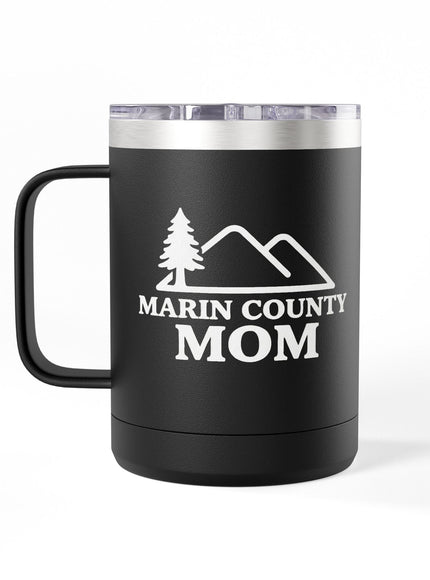"Marin Country Mom" Coffee Mug Tumbler, 15oz