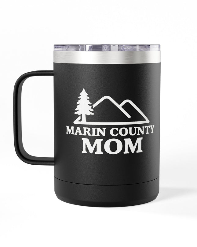 "Marin Country Mom" Coffee Mug Tumbler, 15oz