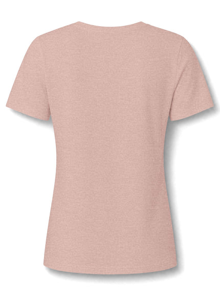 "Marin County, Above the Fog - no text" Women’s Relaxed Heather CVC V-Neck Tee