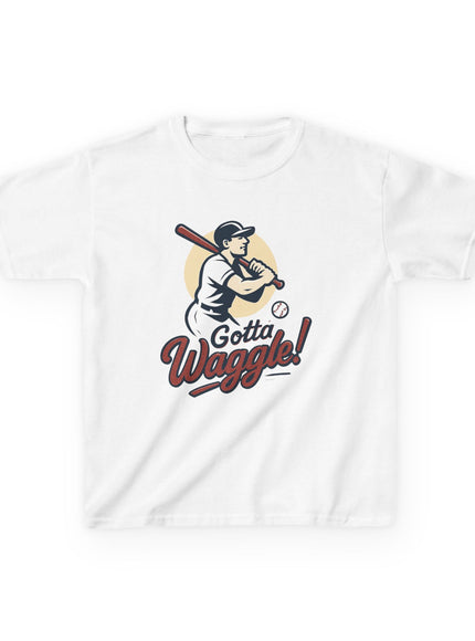 "Gotta Waggle!" Kids Heavy Cotton Tee