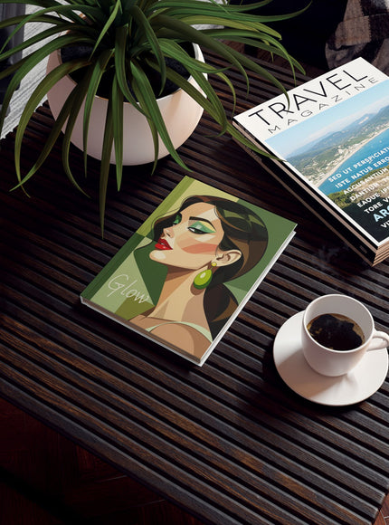 "Glow" Hardcover Journal