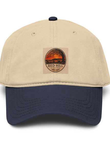 "Red Hill Sunset Farms" Garment Washed Baseball Cap