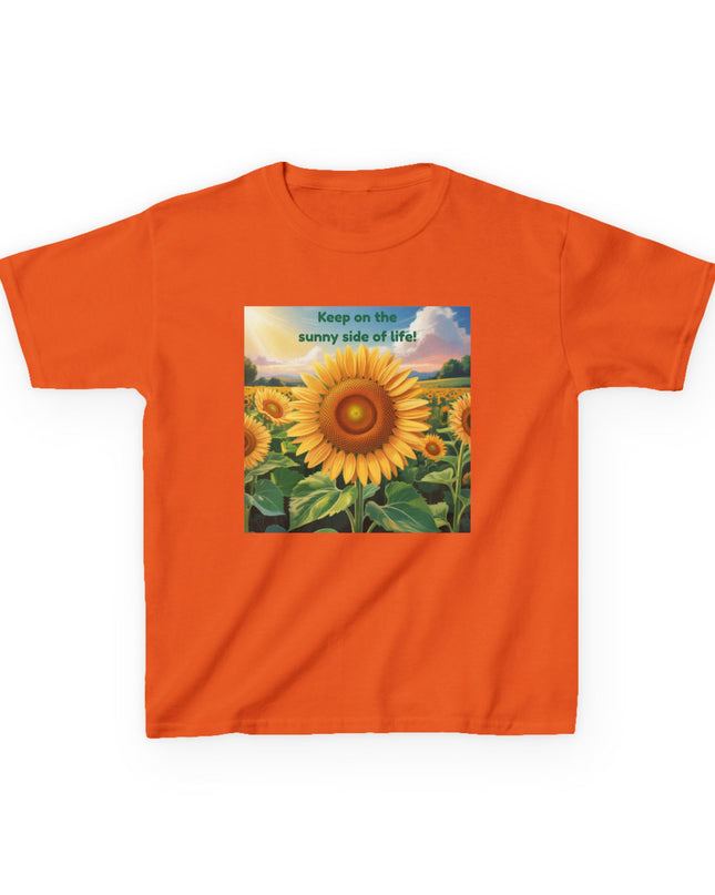 "Keep on the Sunny Side of Life" Kids Heavy Cotton Tee