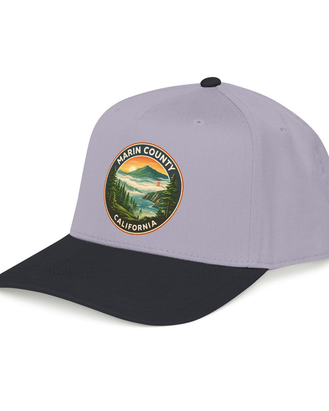 "Marin County, Above the Fog" Mid Profile Baseball Cap