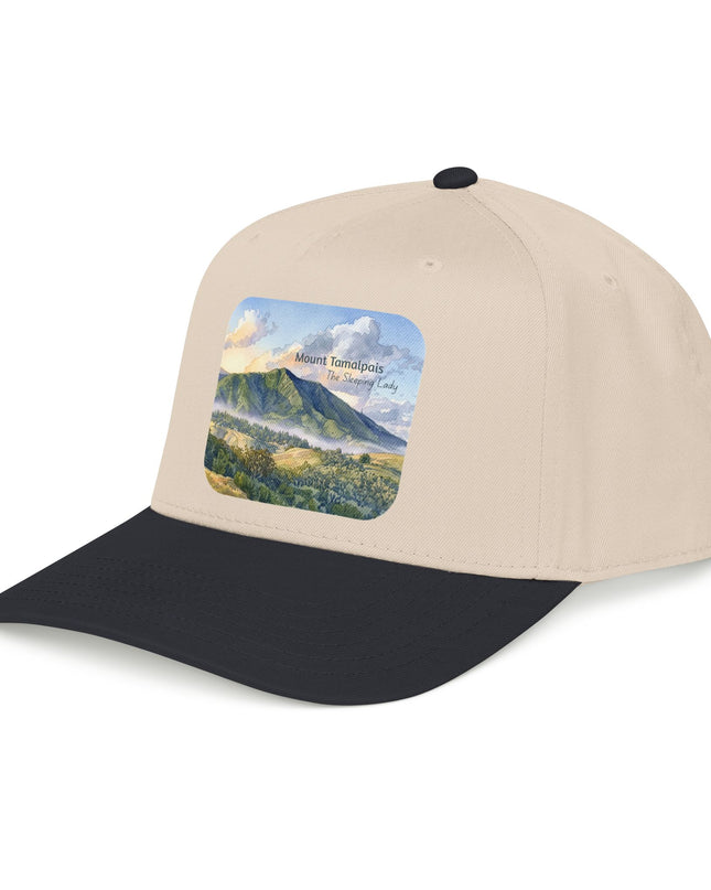 "Mount Tamalpais, the Sleeping Lady" Mid Profile Baseball Cap