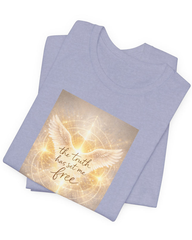 "The Truth Has Set Me Free" Unisex Jersey Short Sleeve Tee