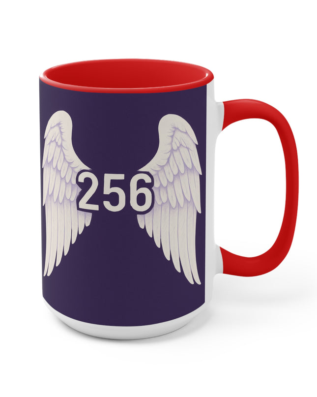 "Fluffy Angel Wing 256" Accent Mug