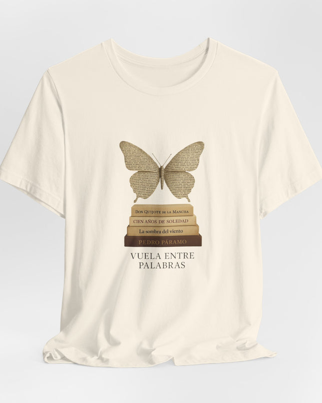 "Vuela entre Palabras" Unisex Jersey Short Sleeve Tee