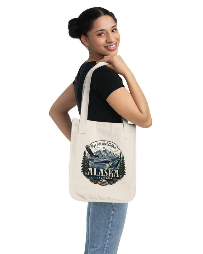 "Alaska" Organic Canvas Tote Bag