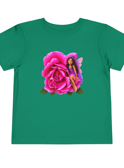 "Rose Fairy" Toddler Short Sleeve Tee