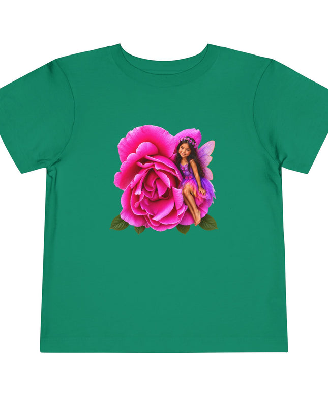 "Rose Fairy" Toddler Short Sleeve Tee