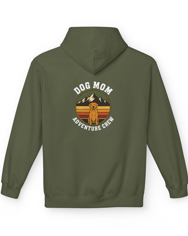 "Dog Mom" Unisex Midweight Softstyle Fleece Hoodie