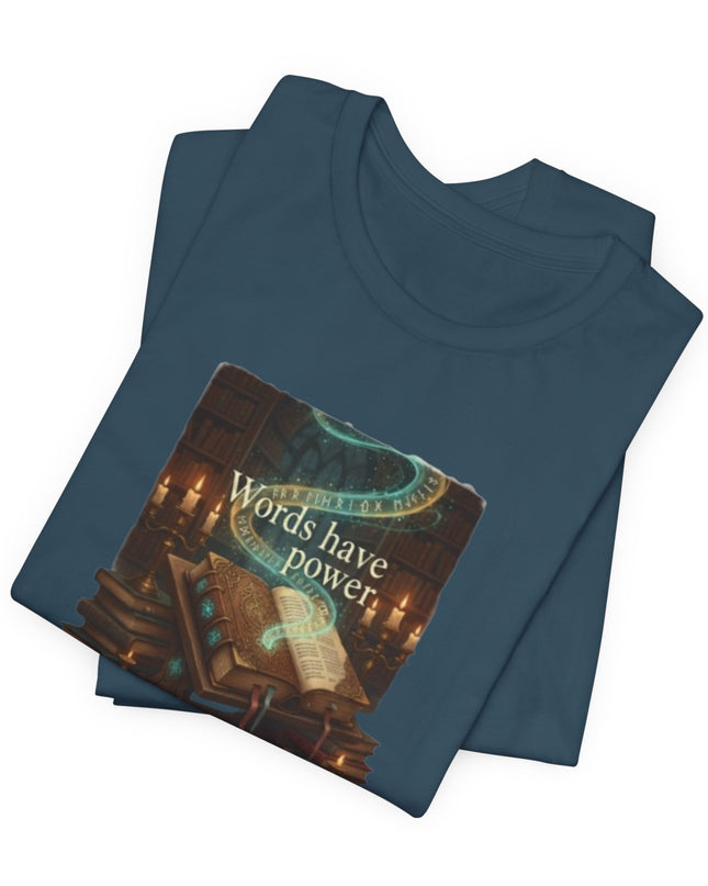 "Words Have Power Unisex Jersey Short Sleeve Tee