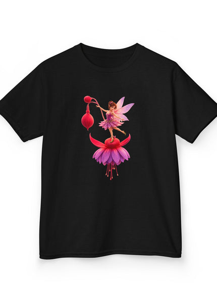 "Fuchsia Fairy" Kids Heavy Cotton Tee