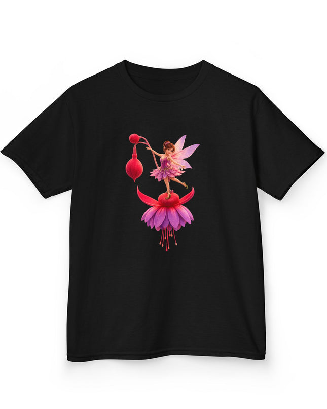 "Fuchsia Fairy" Kids Heavy Cotton Tee