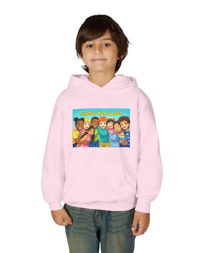 "Together We Are Loved" Youth Hooded Sweatshirt