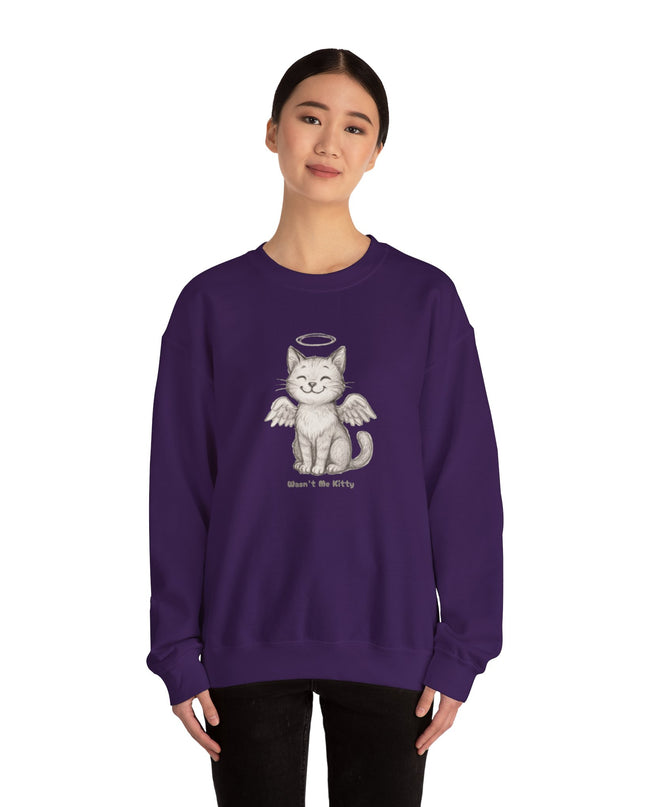 "Wasn't Me Kitty" Unisex Sweatshirt
