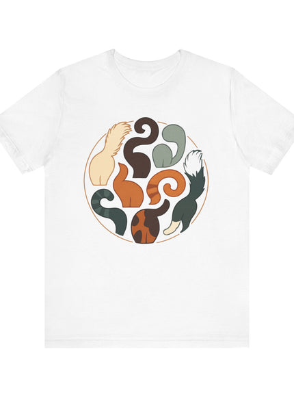 "Cat Tails (image)" Unisex Jersey Short Sleeve Tee