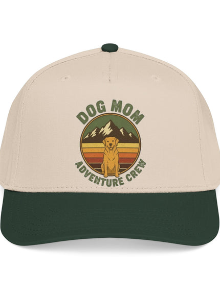 "Dog Mom" Mid Profile Baseball Cap
