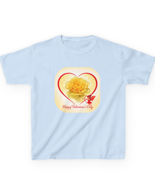 "Happy Valentine's Day" Kids Heavy Cotton Tee