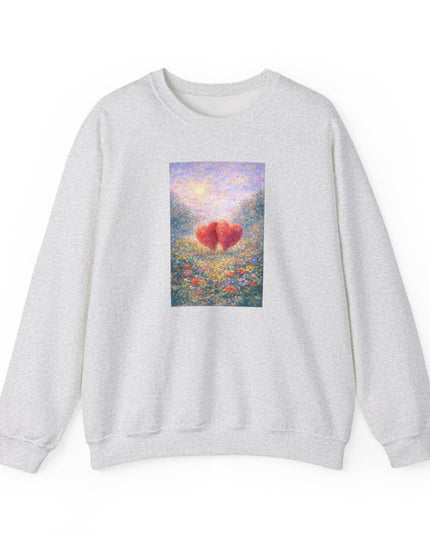 "Valentine's Day - Monet Style" Unisex Adult Sweatshirt