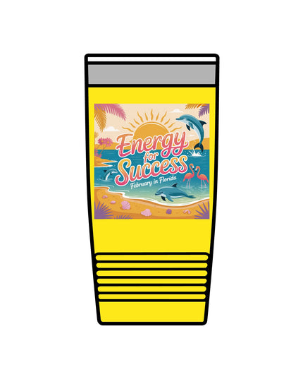 "February in Florida, Energy for Success" Insulated Tumbler, 20oz