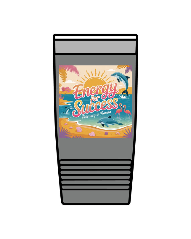 "February in Florida, Energy for Success" Insulated Tumbler, 20oz