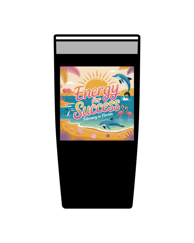 "February in Florida, Energy for Success" Insulated Tumbler, 20oz