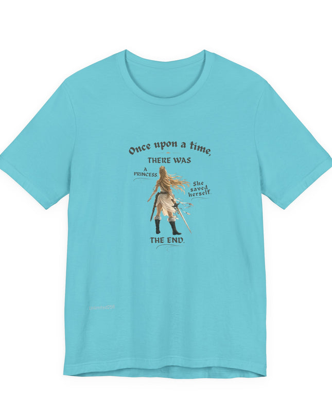 "She Saved Herself" Unisex Jersey Short Sleeve Tee
