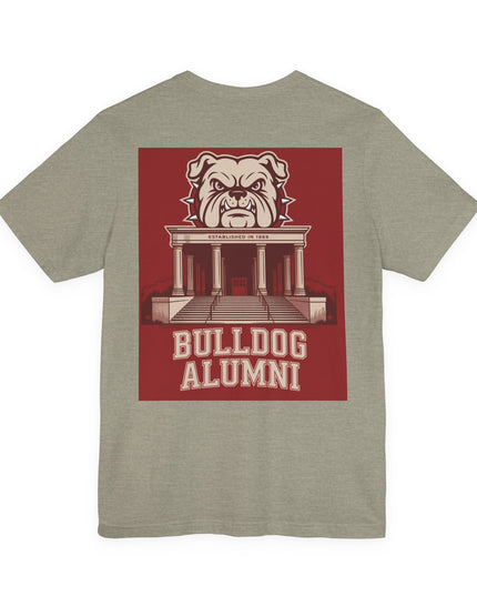 "Bulldog Alumni" Unisex Jersey Short Sleeve Tee